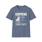 Court Order Subpoena Tee
