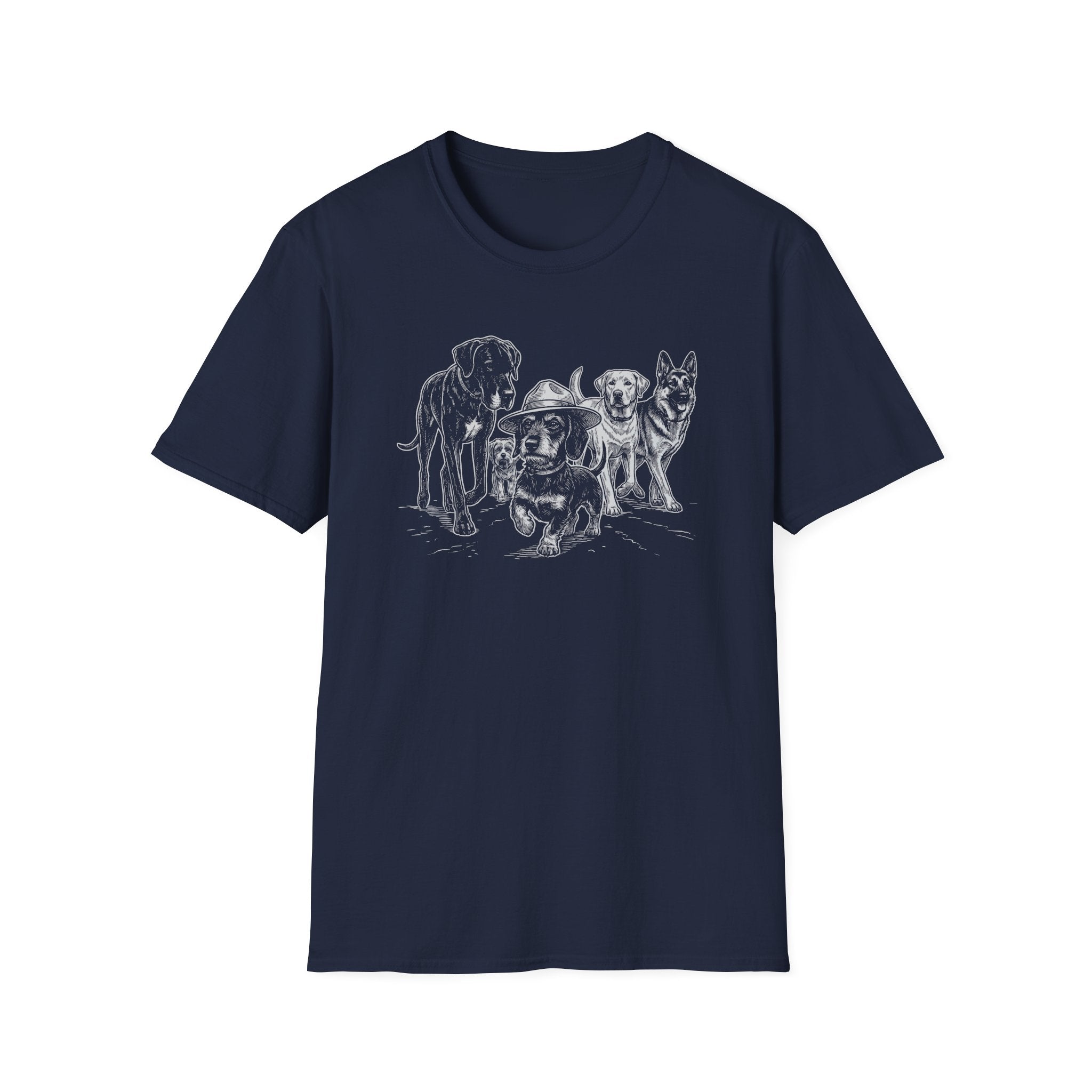 Dachshund Big Plans Tee
