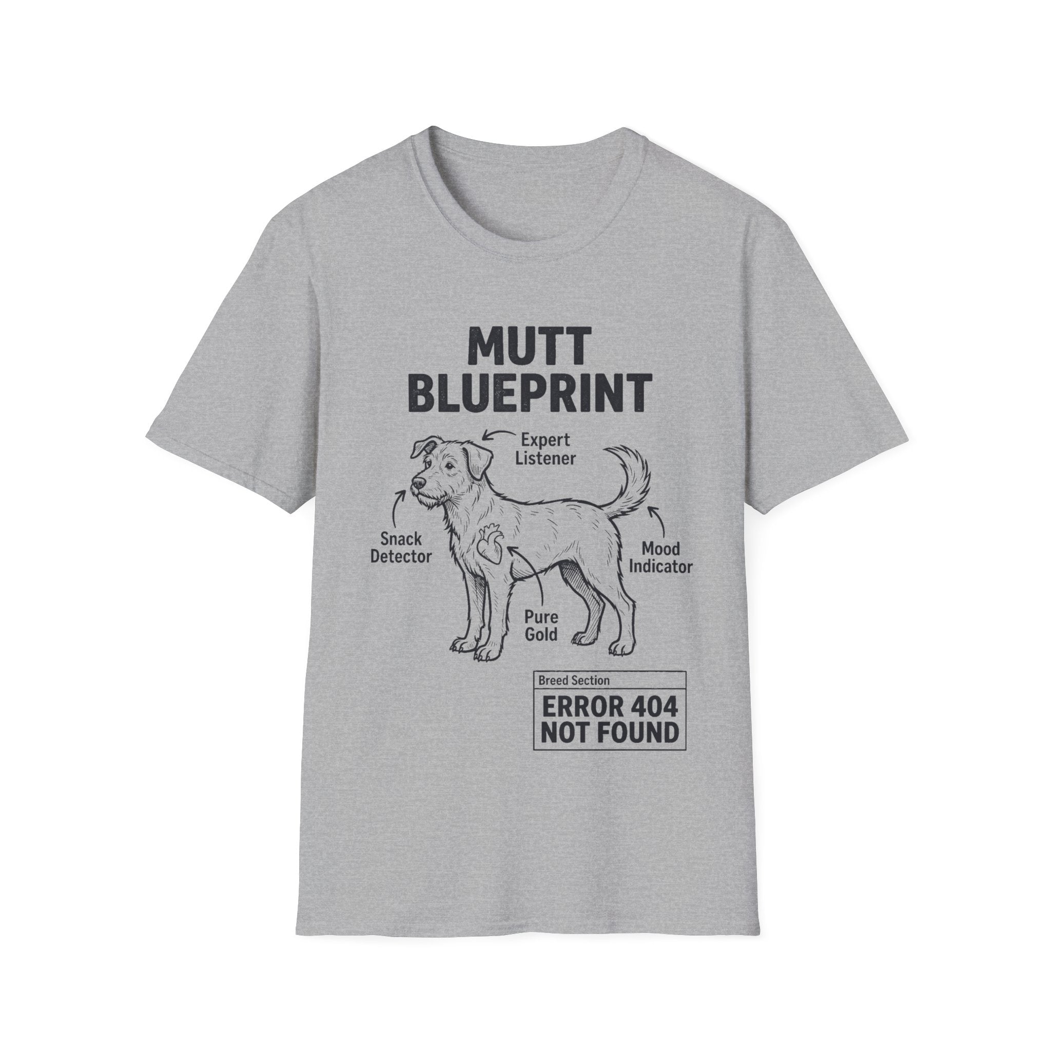 Blueprint Of A Mutt Tee