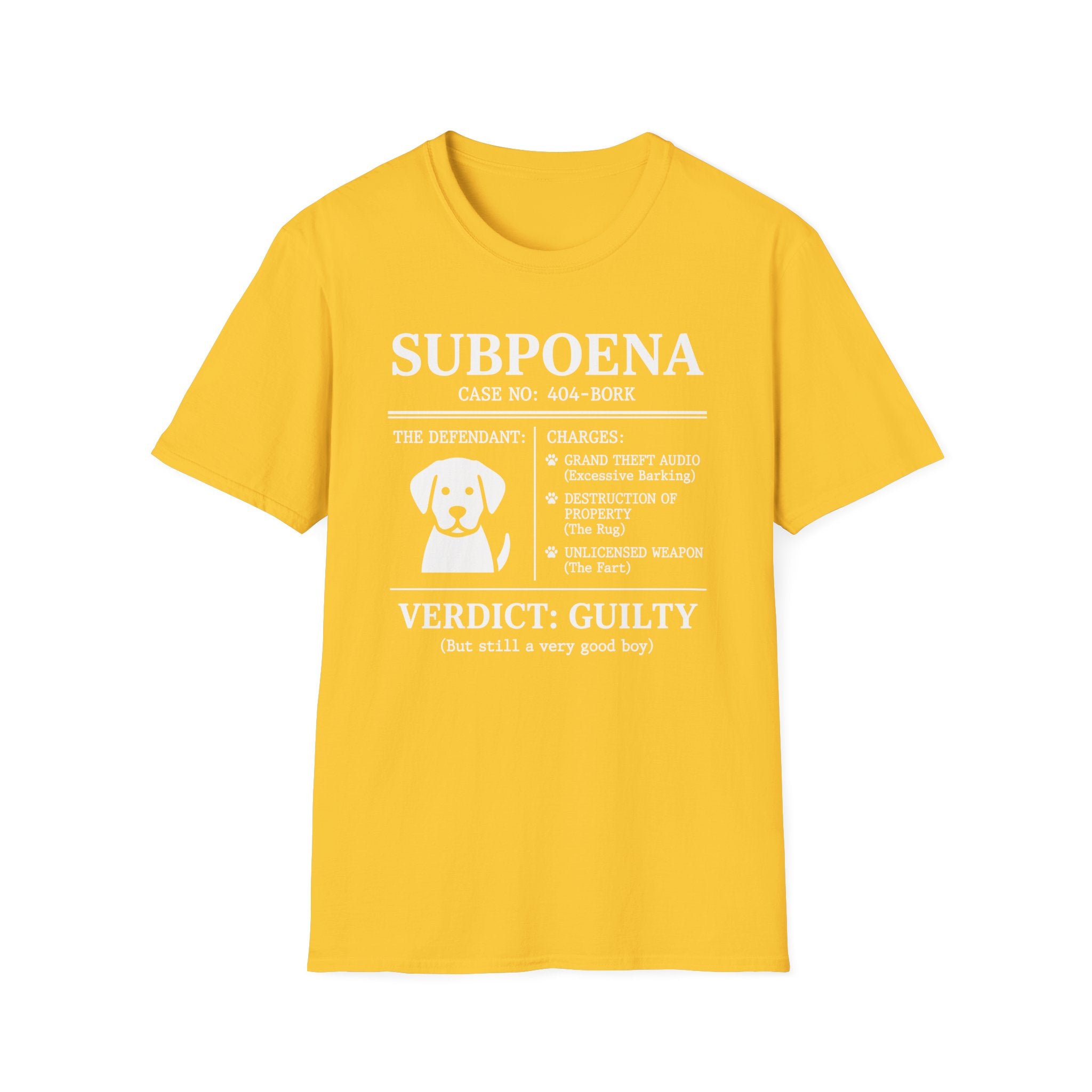 The Subpoena Tee