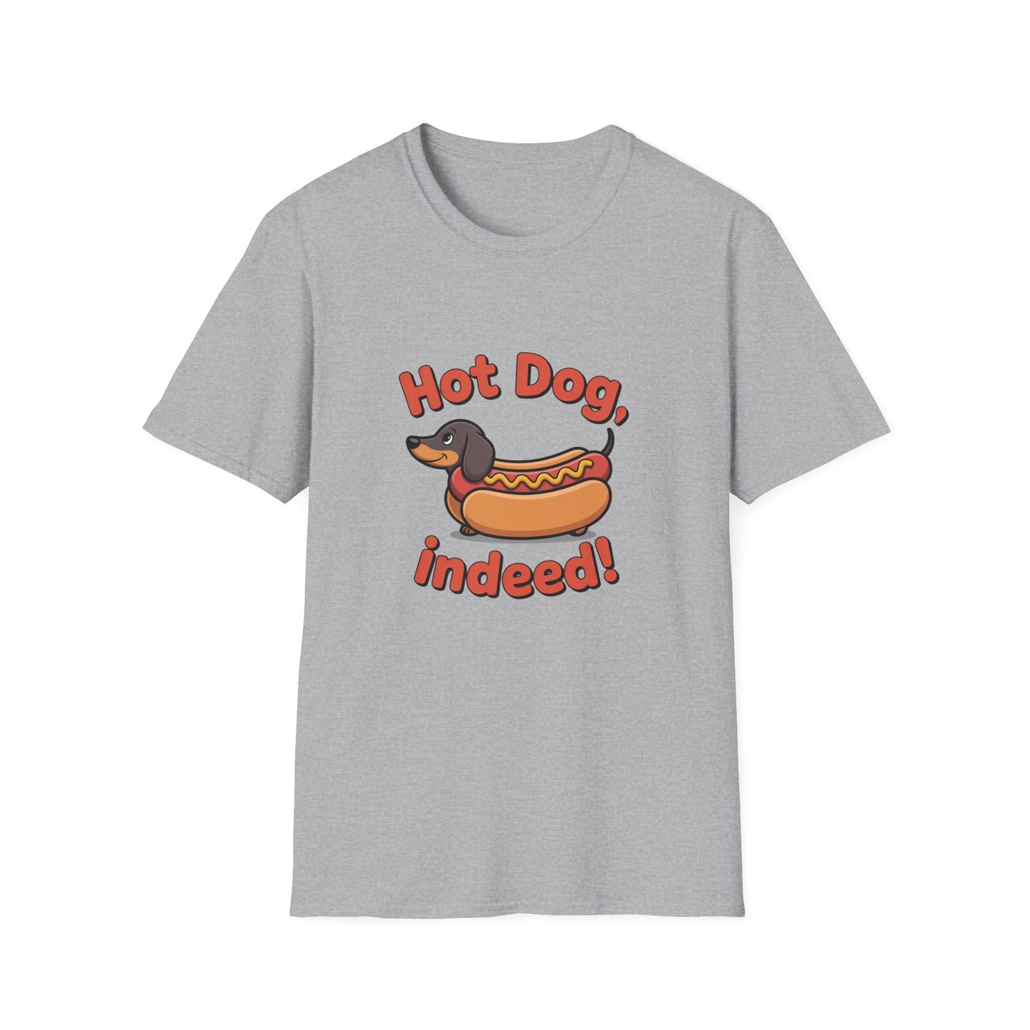 Dachshund Hot Dog Indeed Tee