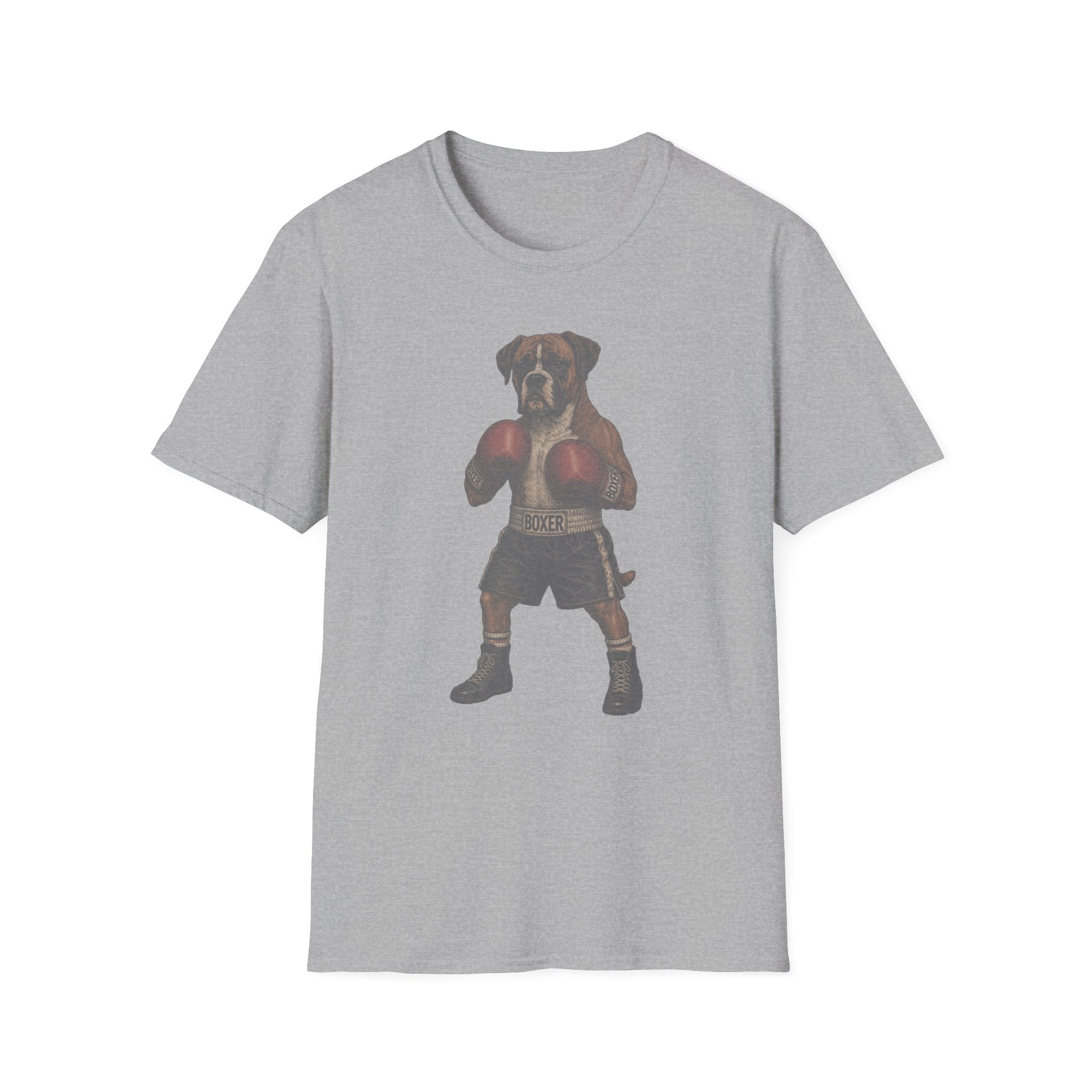 Boxer Dog Dressed As A Boxer Tee