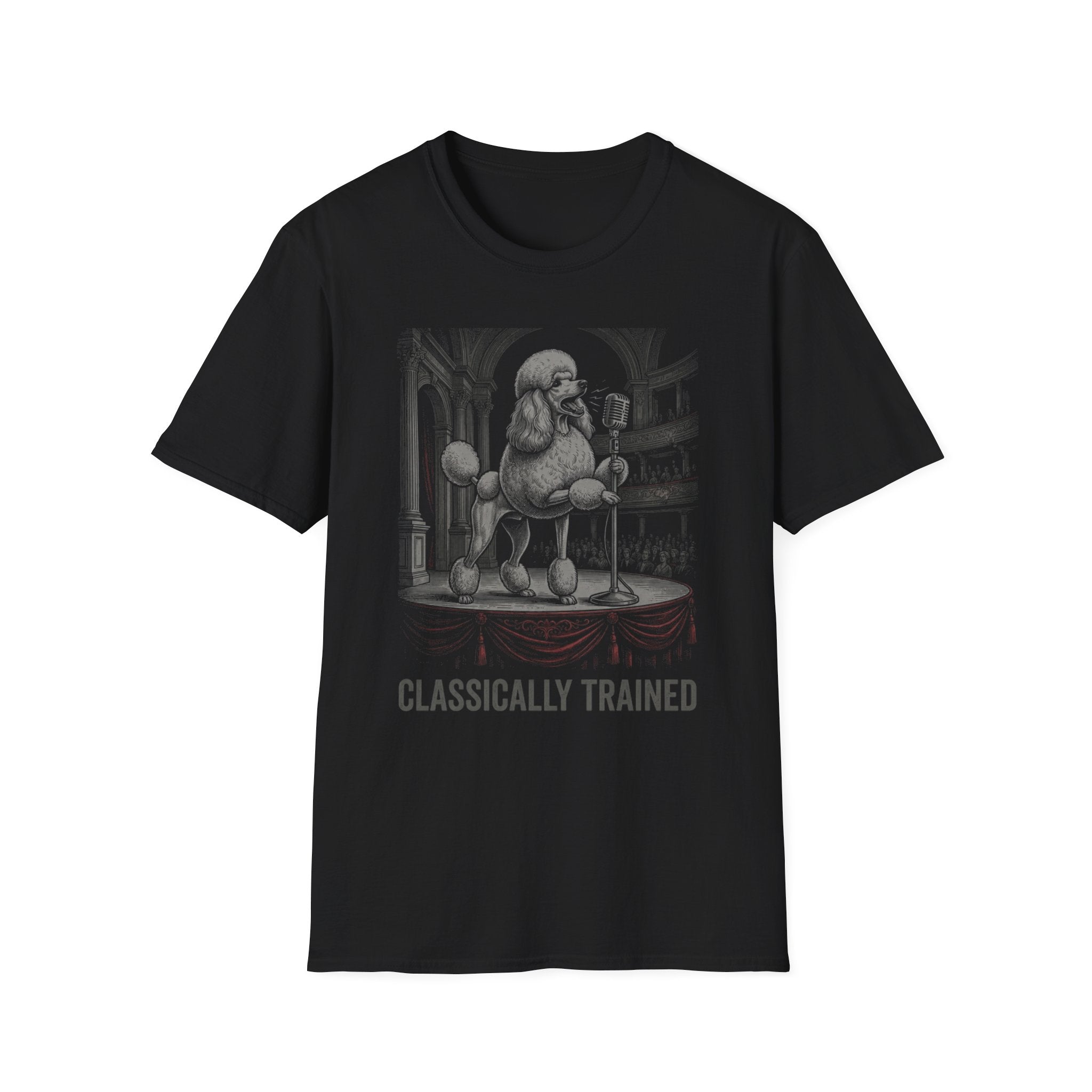 Poodle Opera Singer Tee