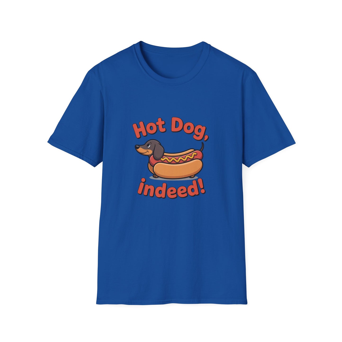 Dachshund Hot Dog Indeed Tee