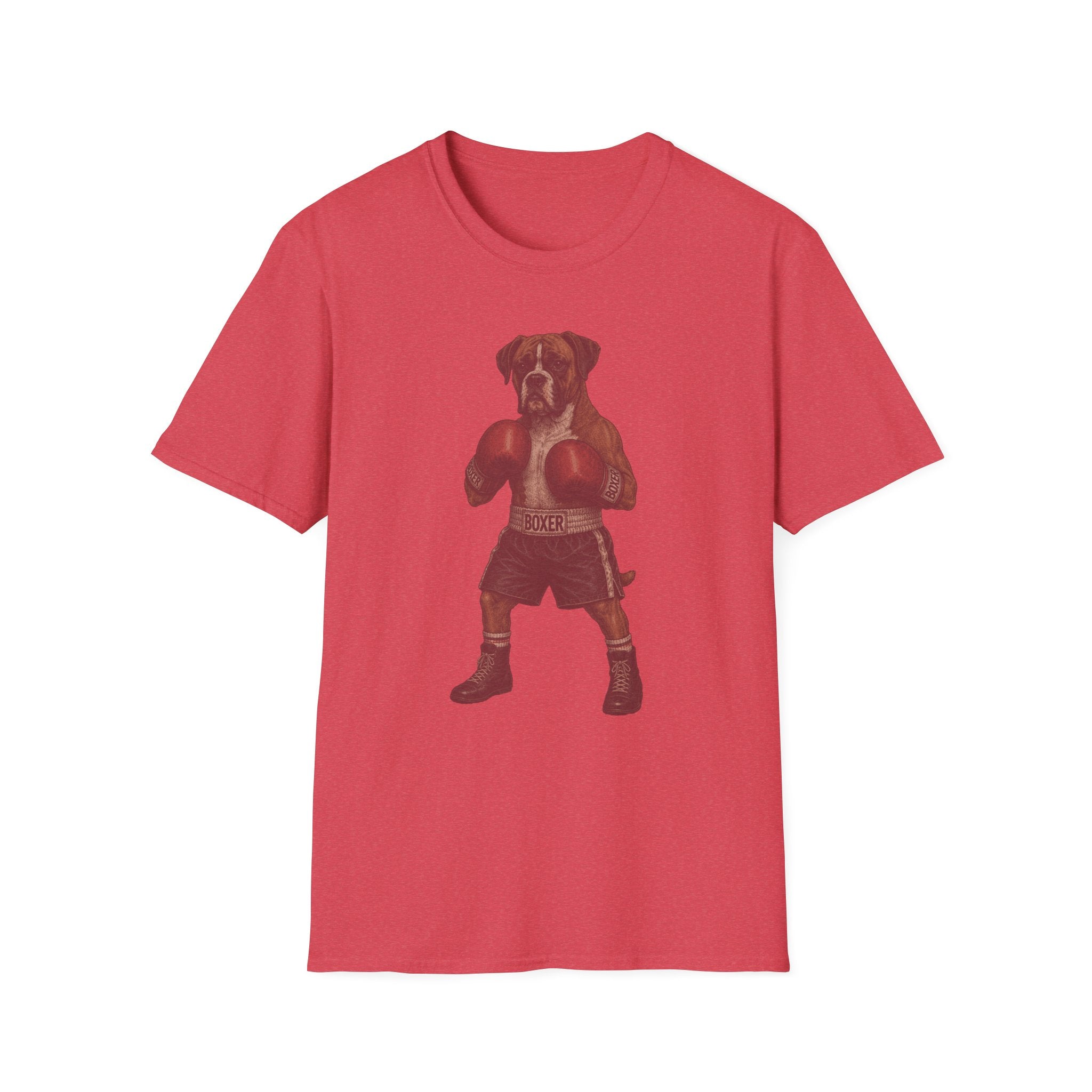 Boxer Dog Dressed As A Boxer Tee