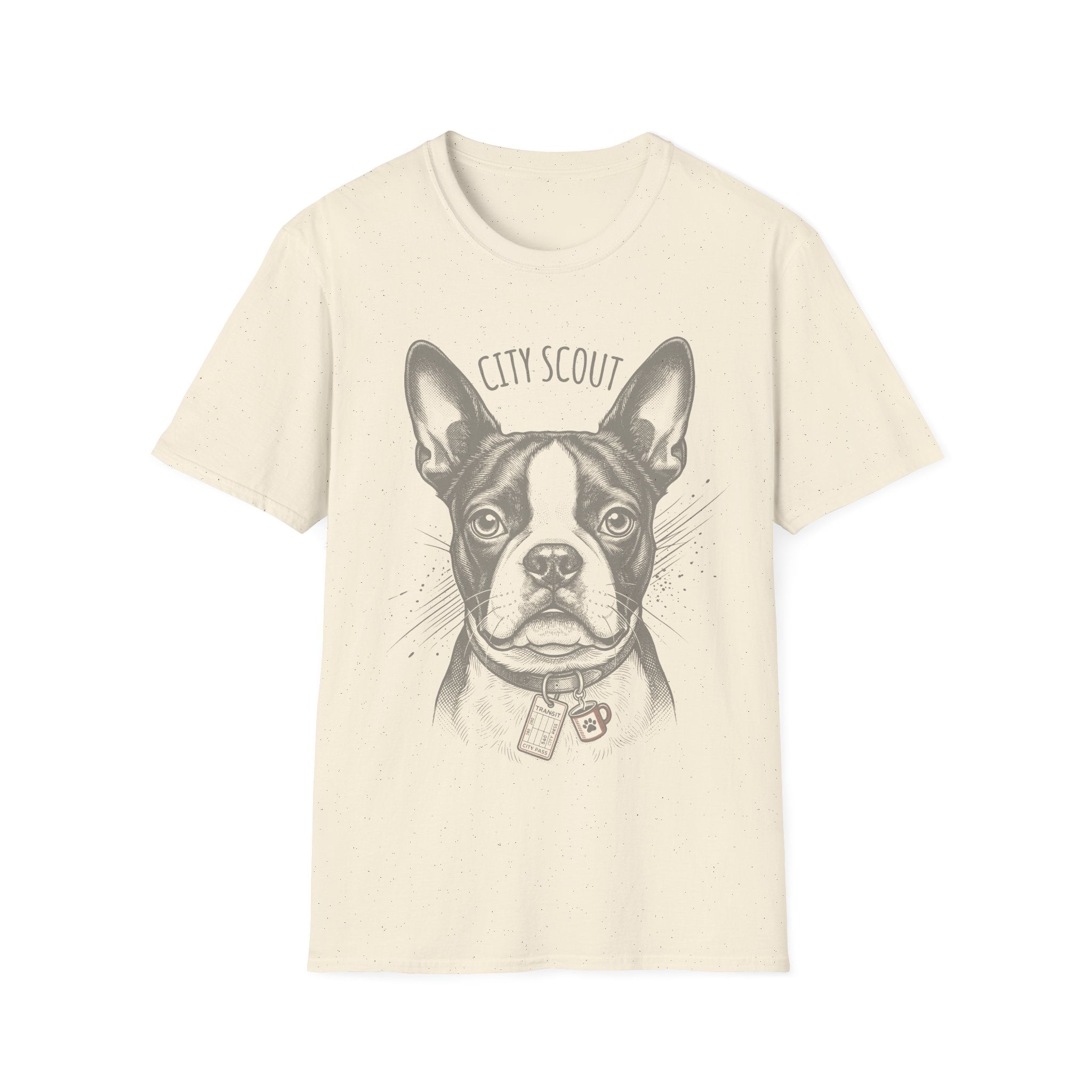 Boston Terrier The City Explorer Tee