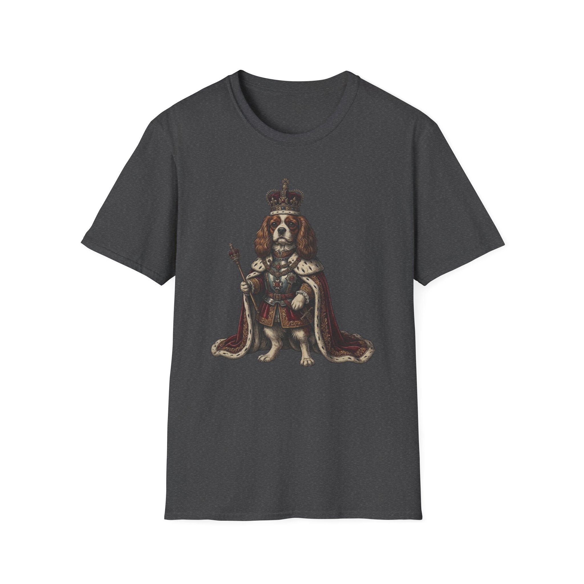 Cavalier King Charles Dressed As A King Tee