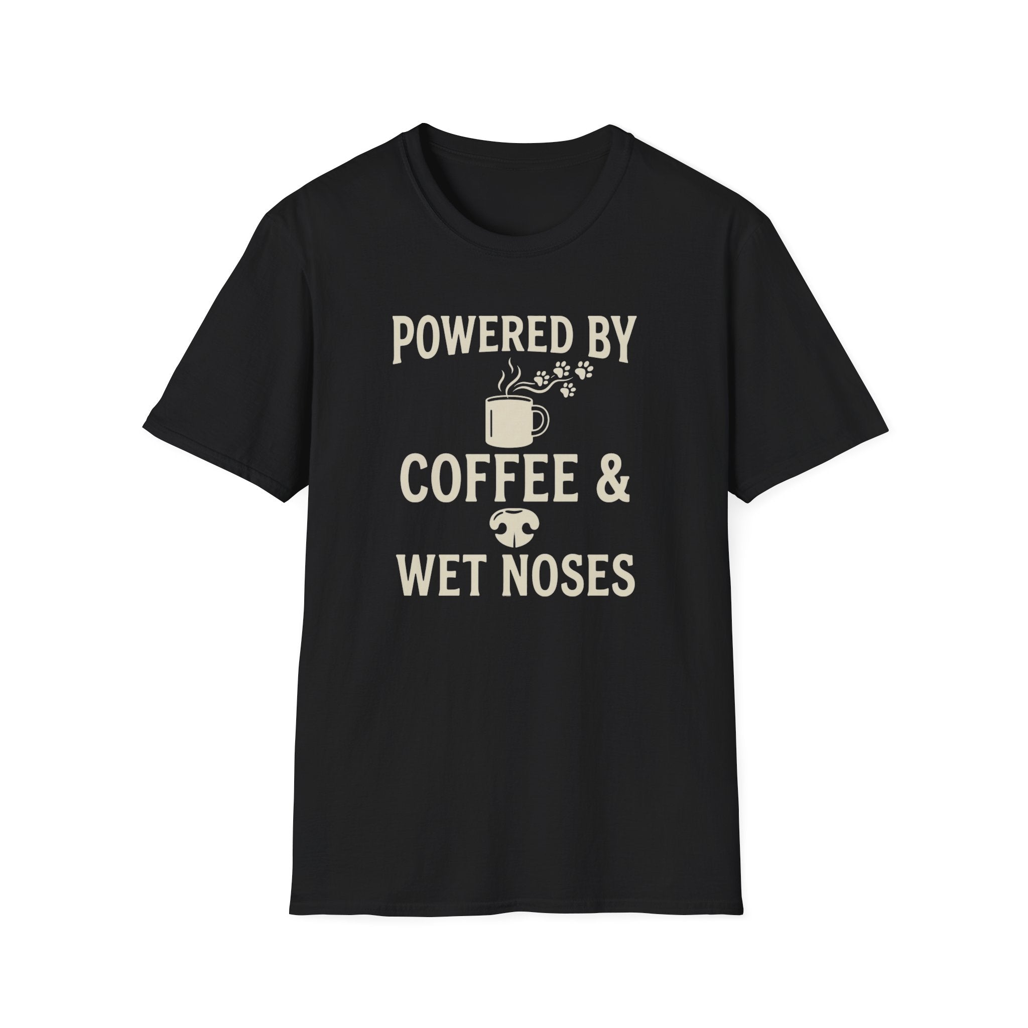 Powered By Coffee & Wet Noses Tee
