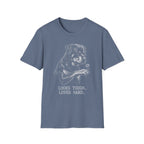Rottweiler Looks Tough Loves Hard Tee