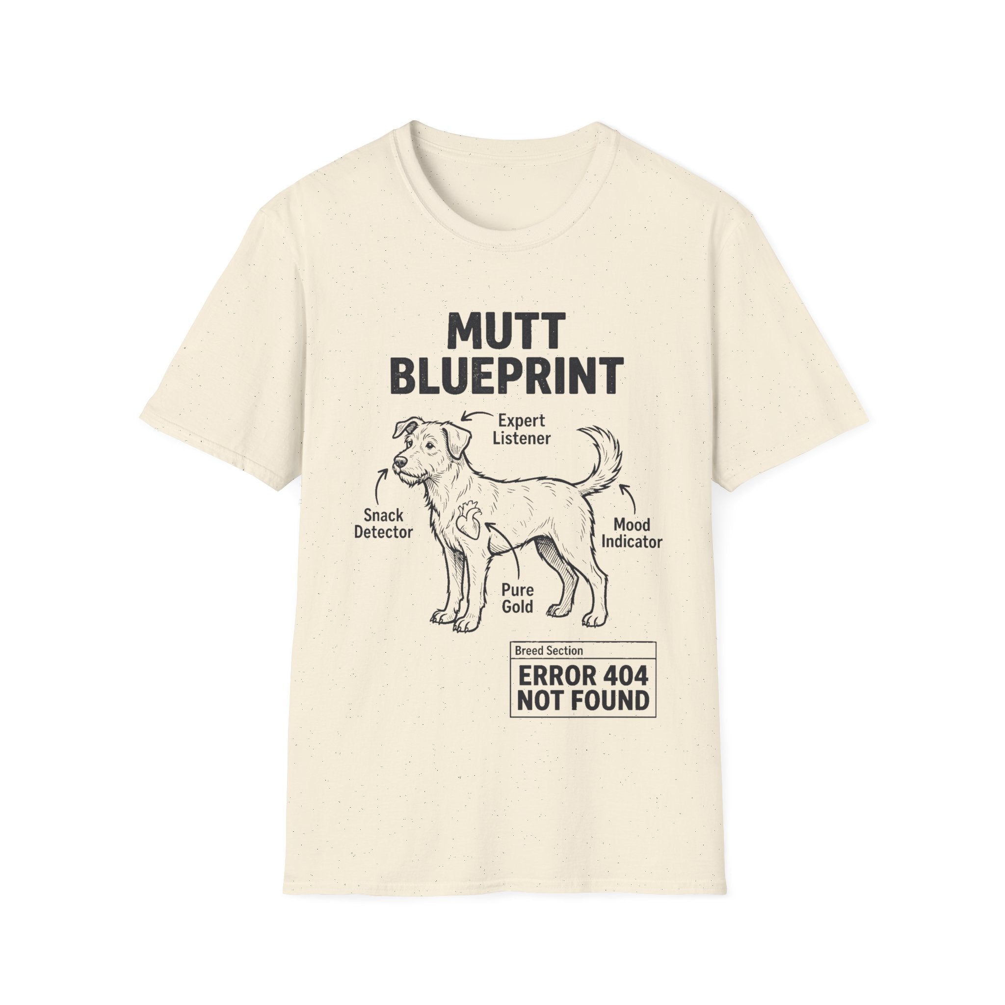 Blueprint Of A Mutt Tee