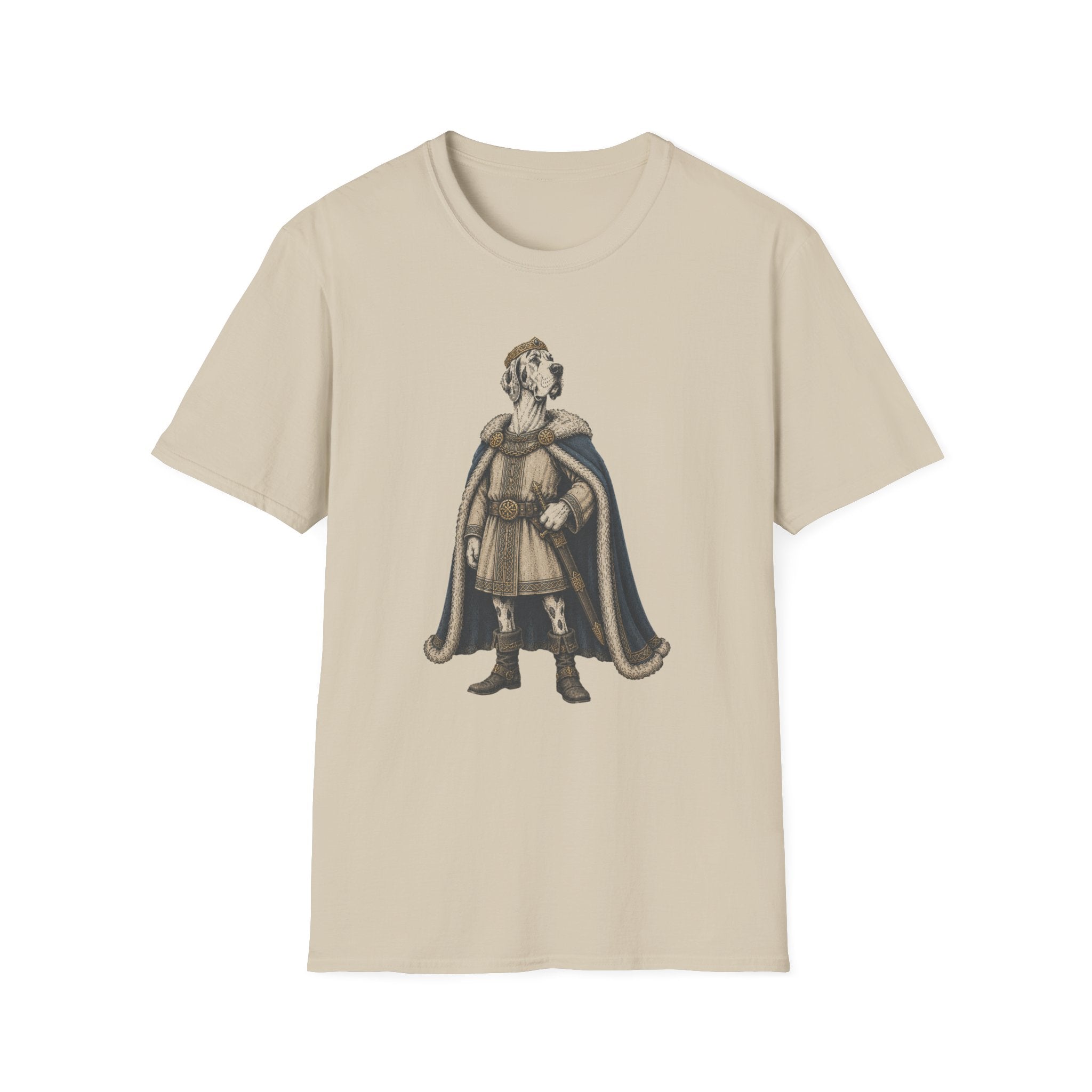 Great Dane Dressed As A Danish Viking Tee