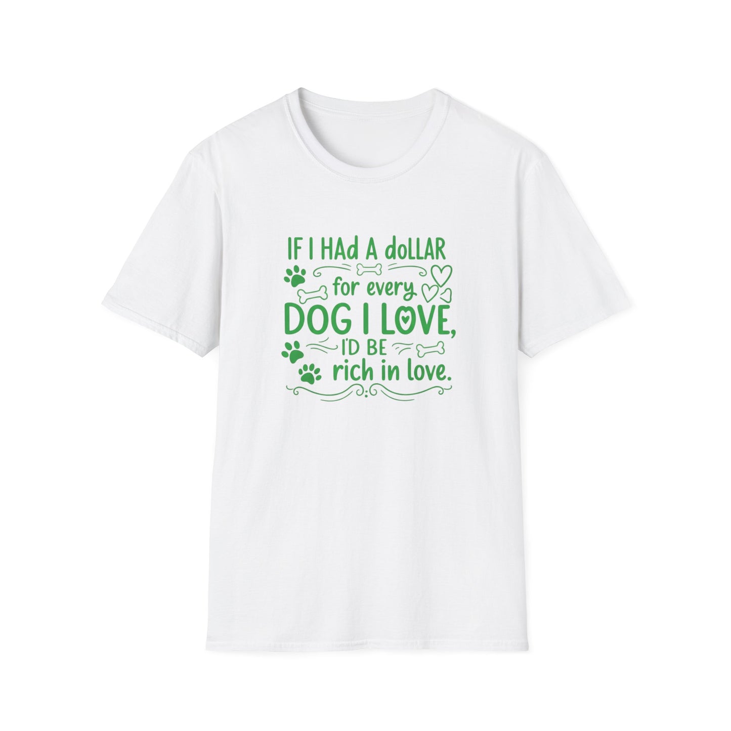 Rich in Dog Love Tee