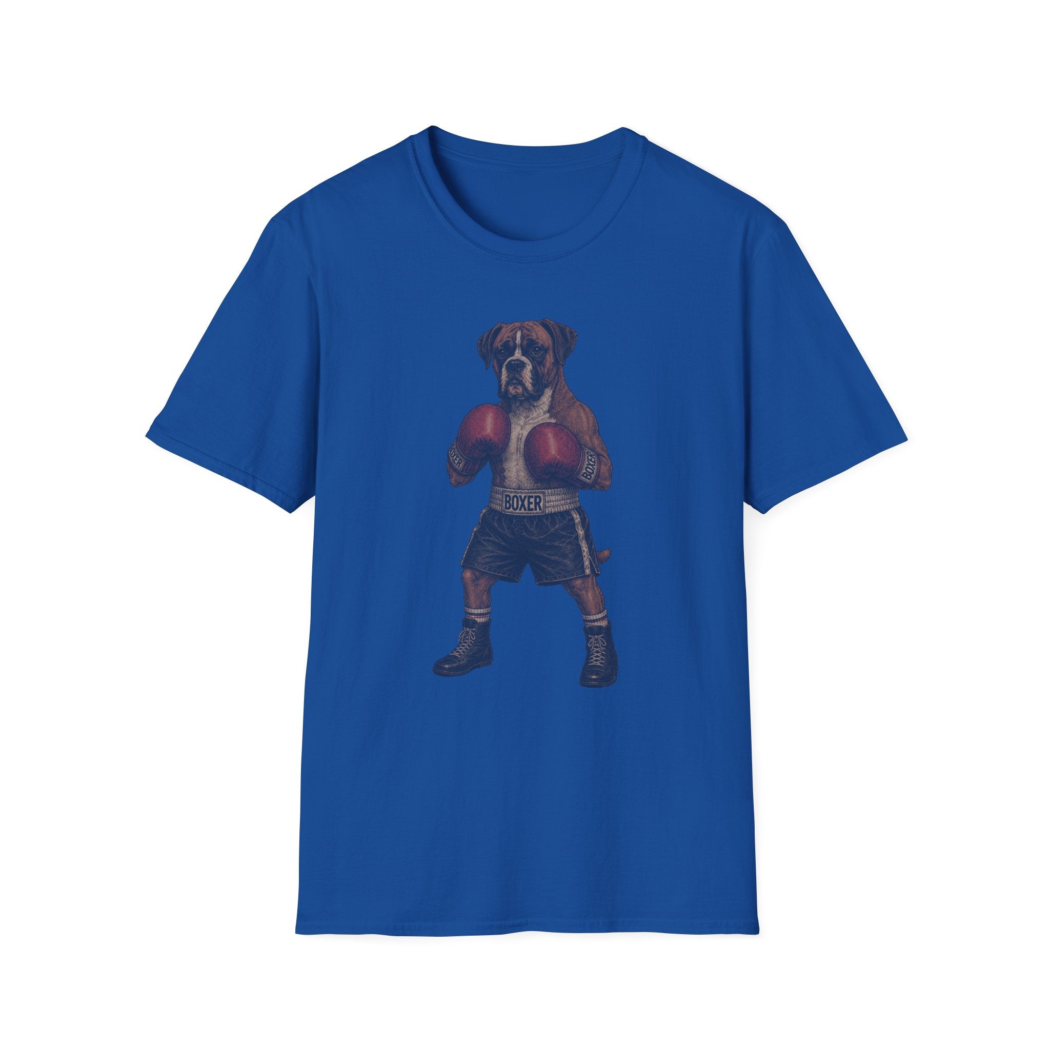 Boxer Dog Dressed As A Boxer Tee