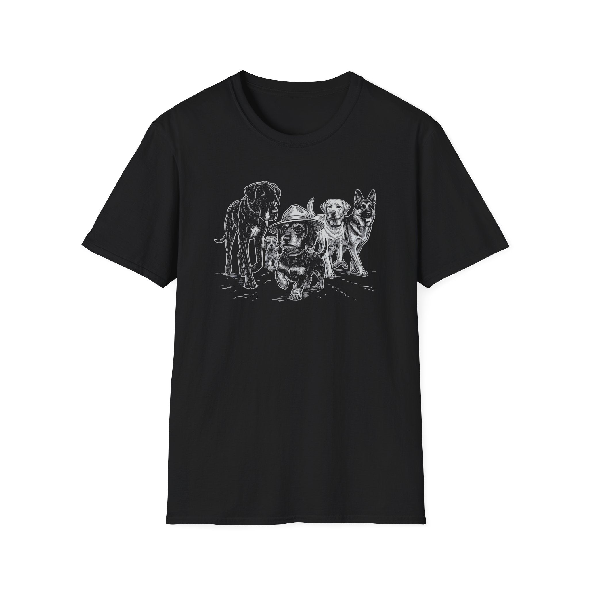 Dachshund Big Plans Tee