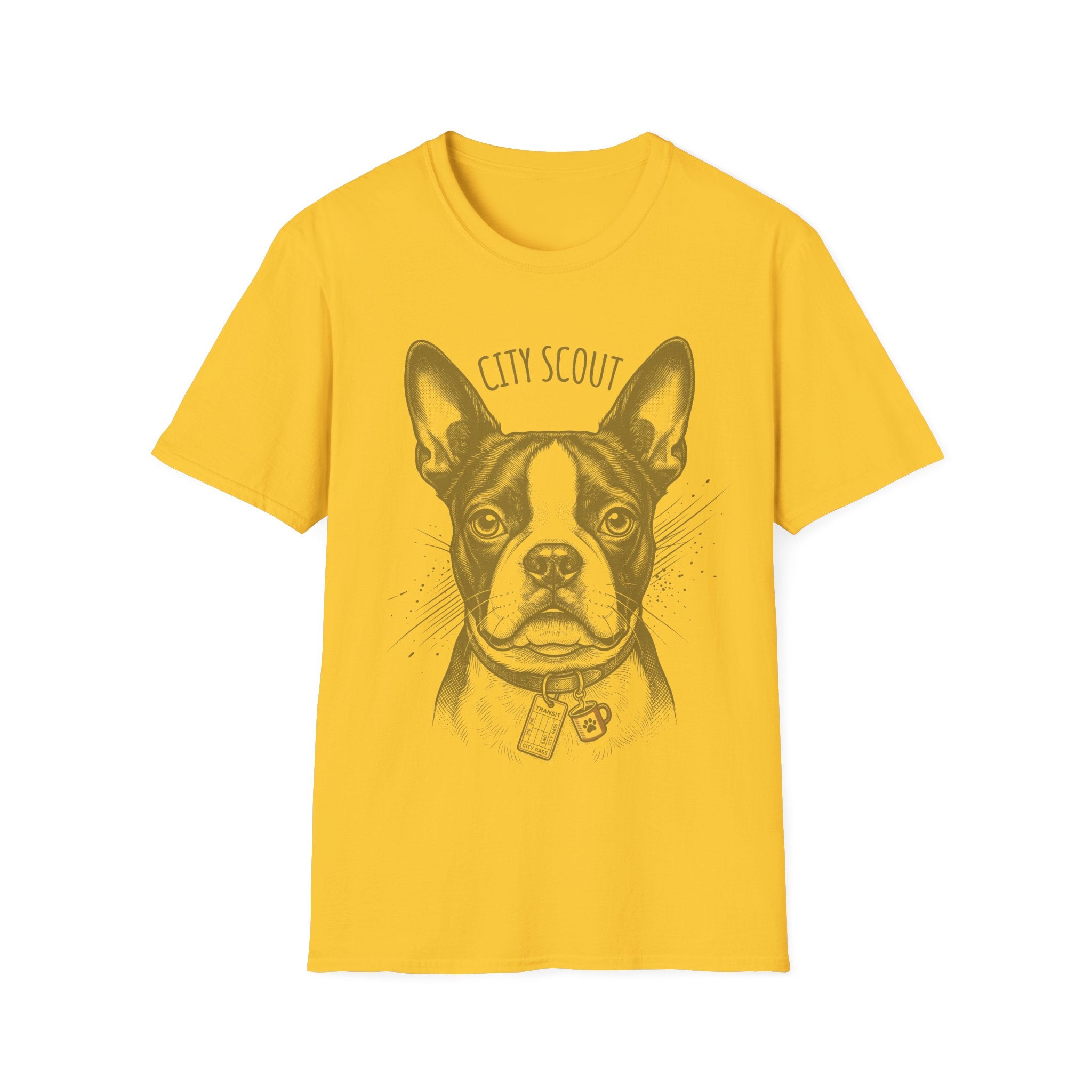 Boston Terrier The City Explorer Tee