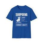 Court Order Subpoena Tee
