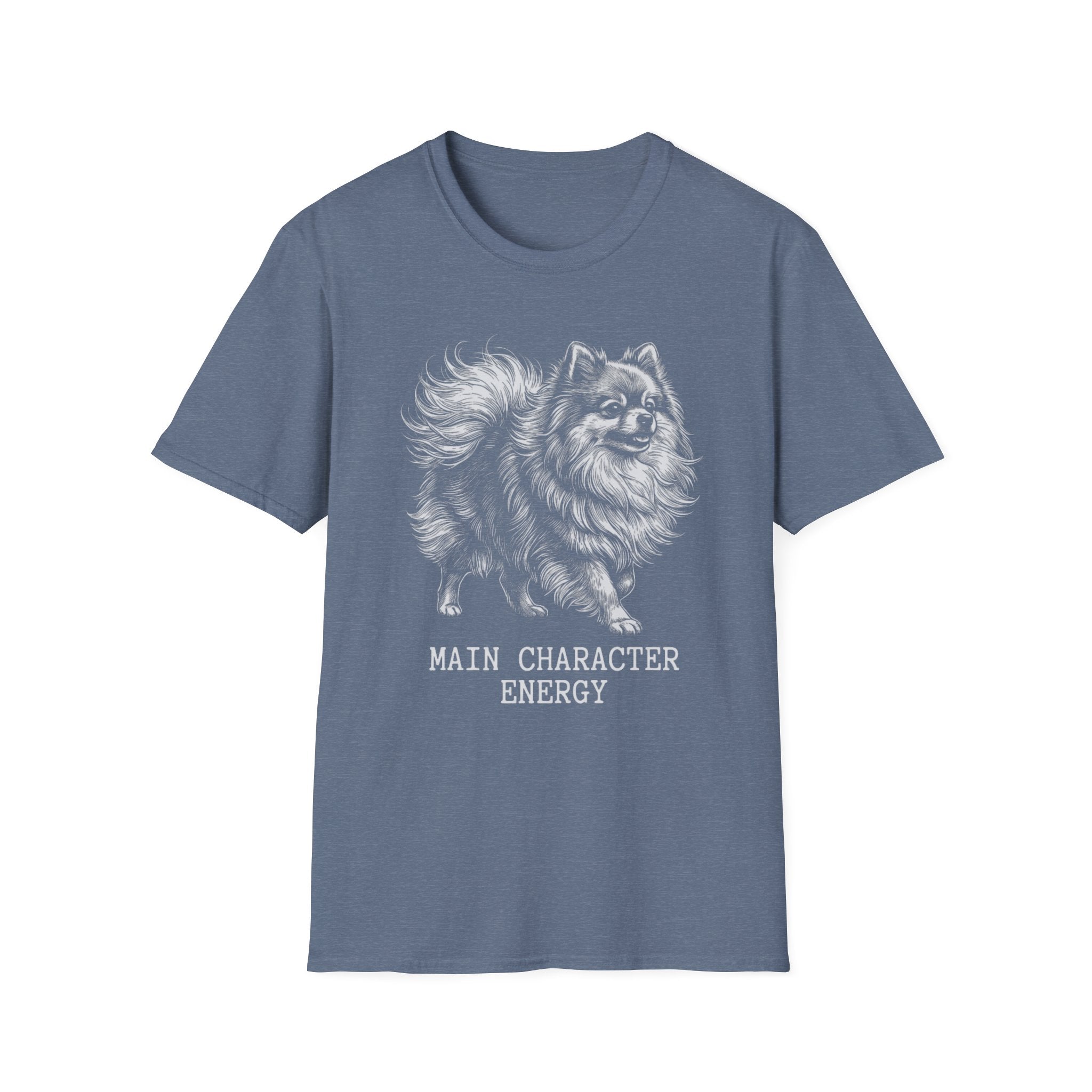 Pomeranian Main Character Energy Tee