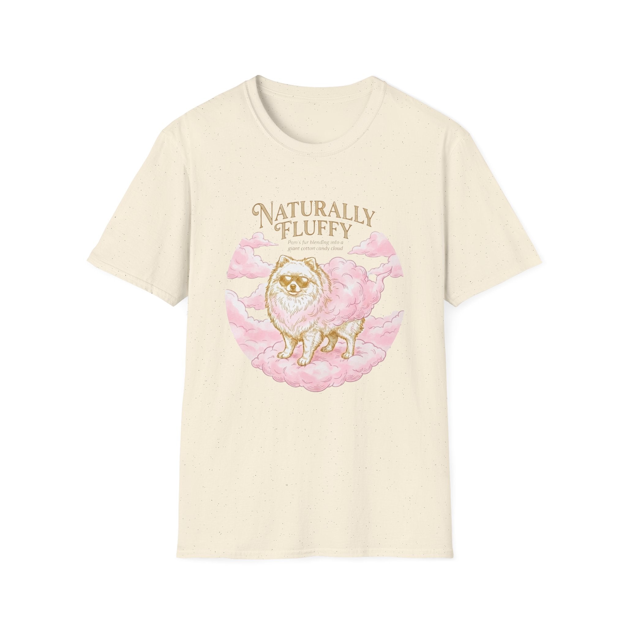 Pomeranian Naturally Fluffy Tee