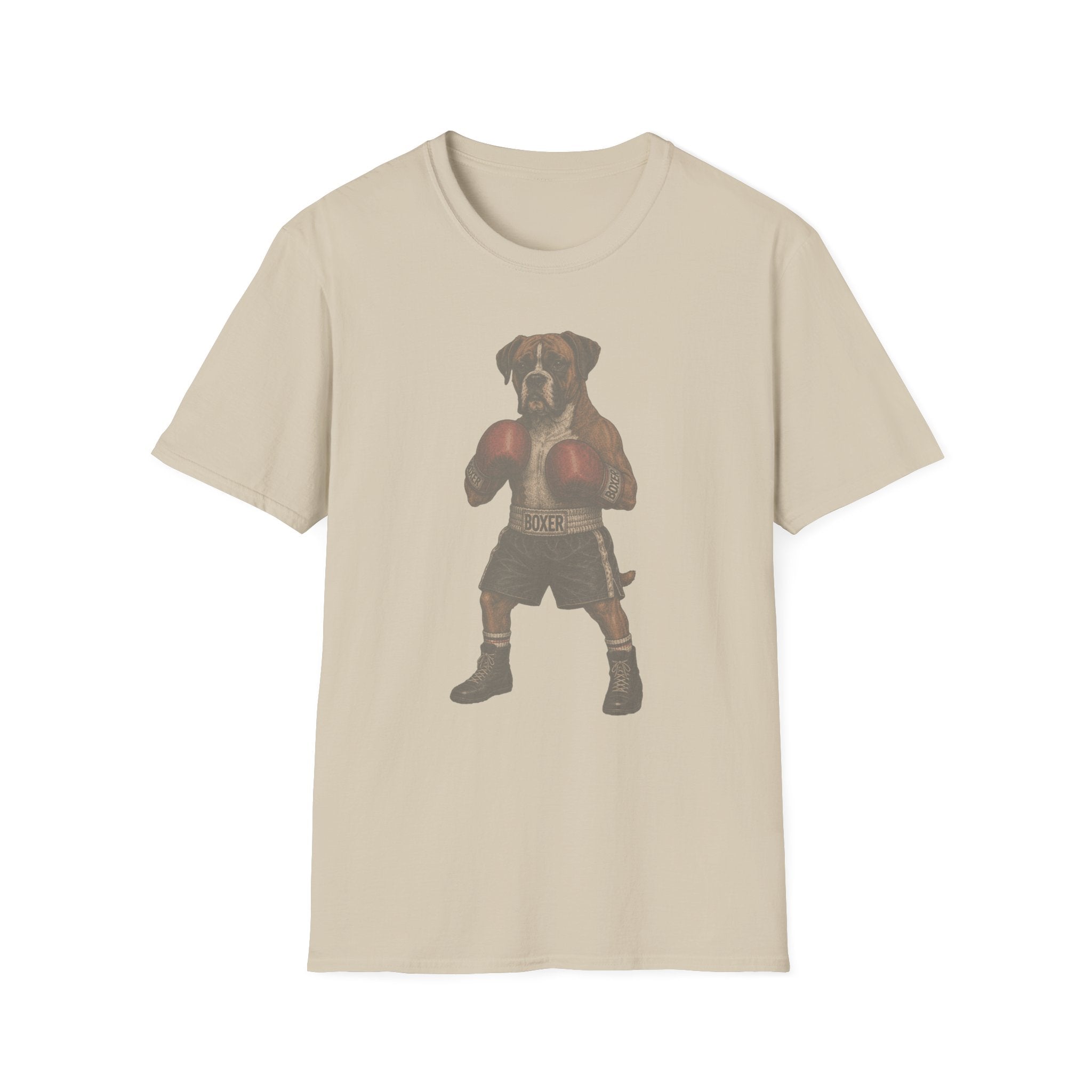 Boxer Dog Dressed As A Boxer Tee