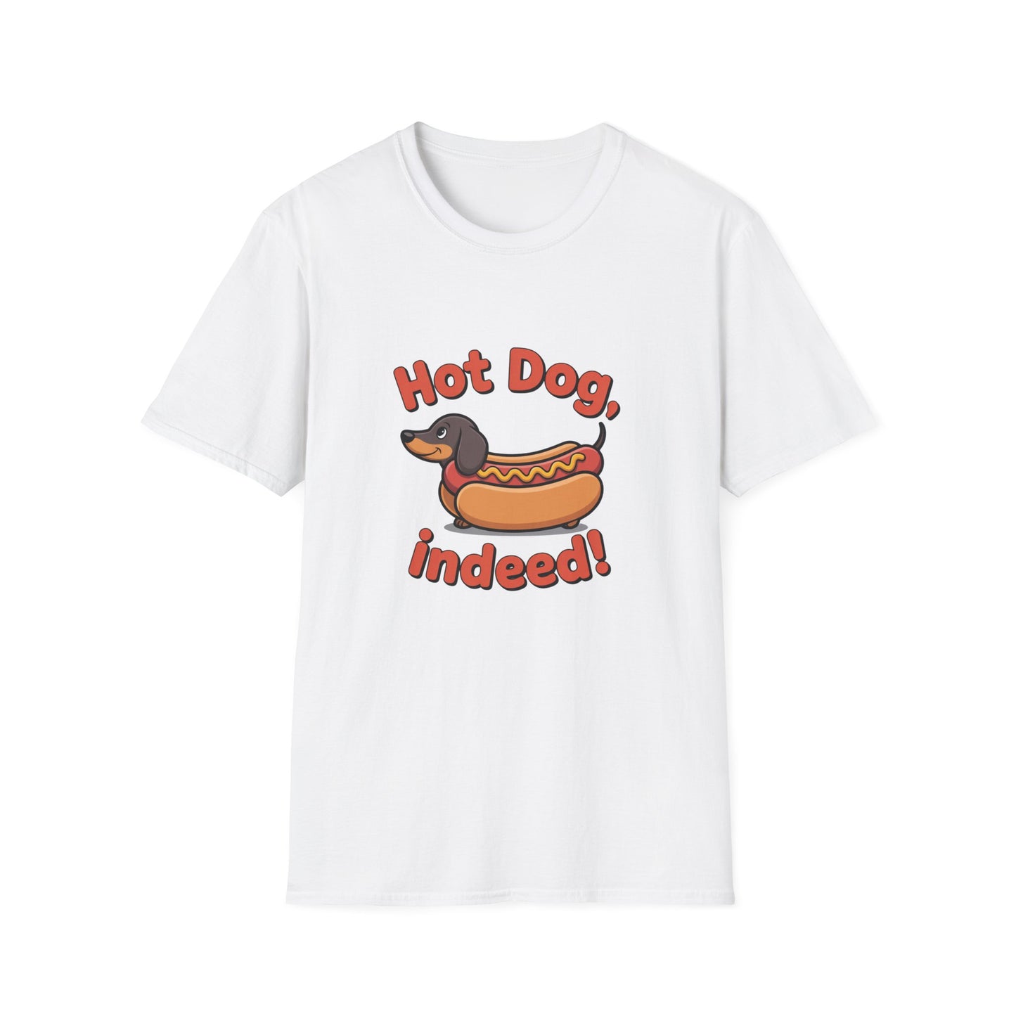 Dachshund Hot Dog Indeed Tee