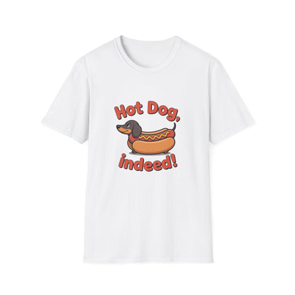 Dachshund Hot Dog Indeed Tee