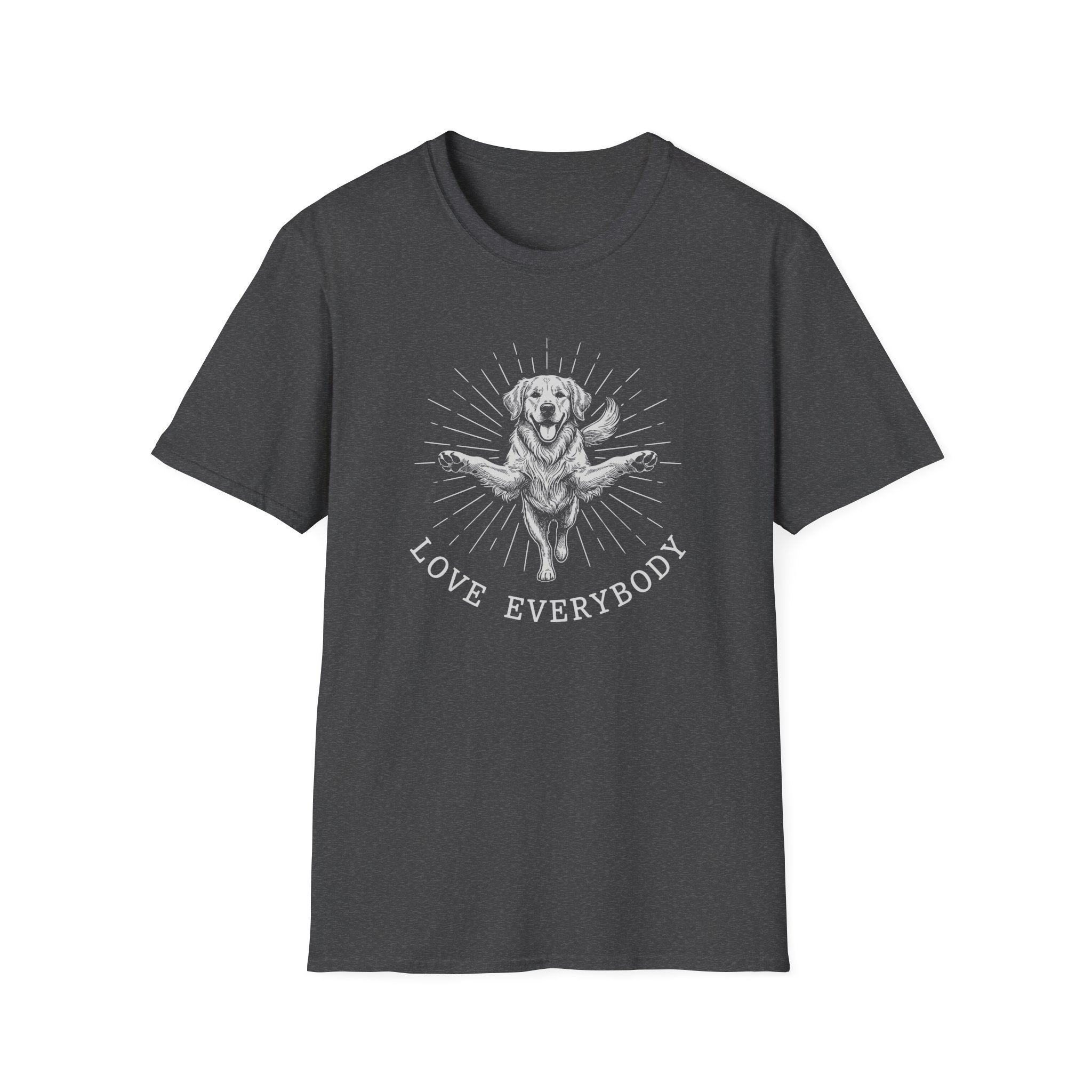 Golden Retriever Love Everybody Tee