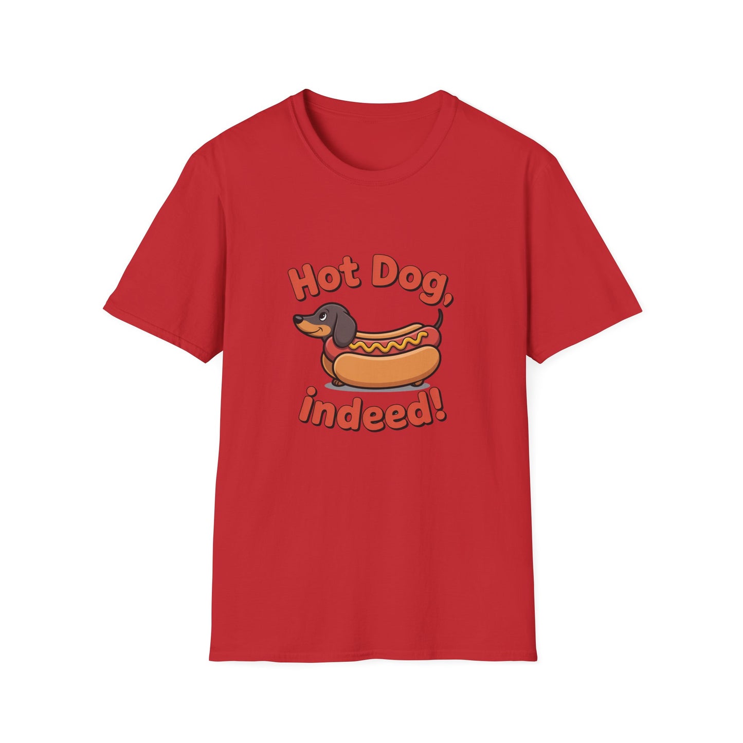 Dachshund Hot Dog Indeed Tee