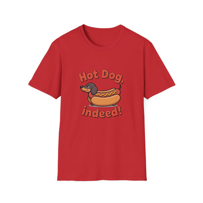 Dachshund Hot Dog Indeed Tee