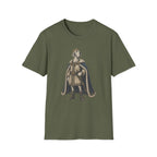 Great Dane Dressed As A Danish Viking Tee