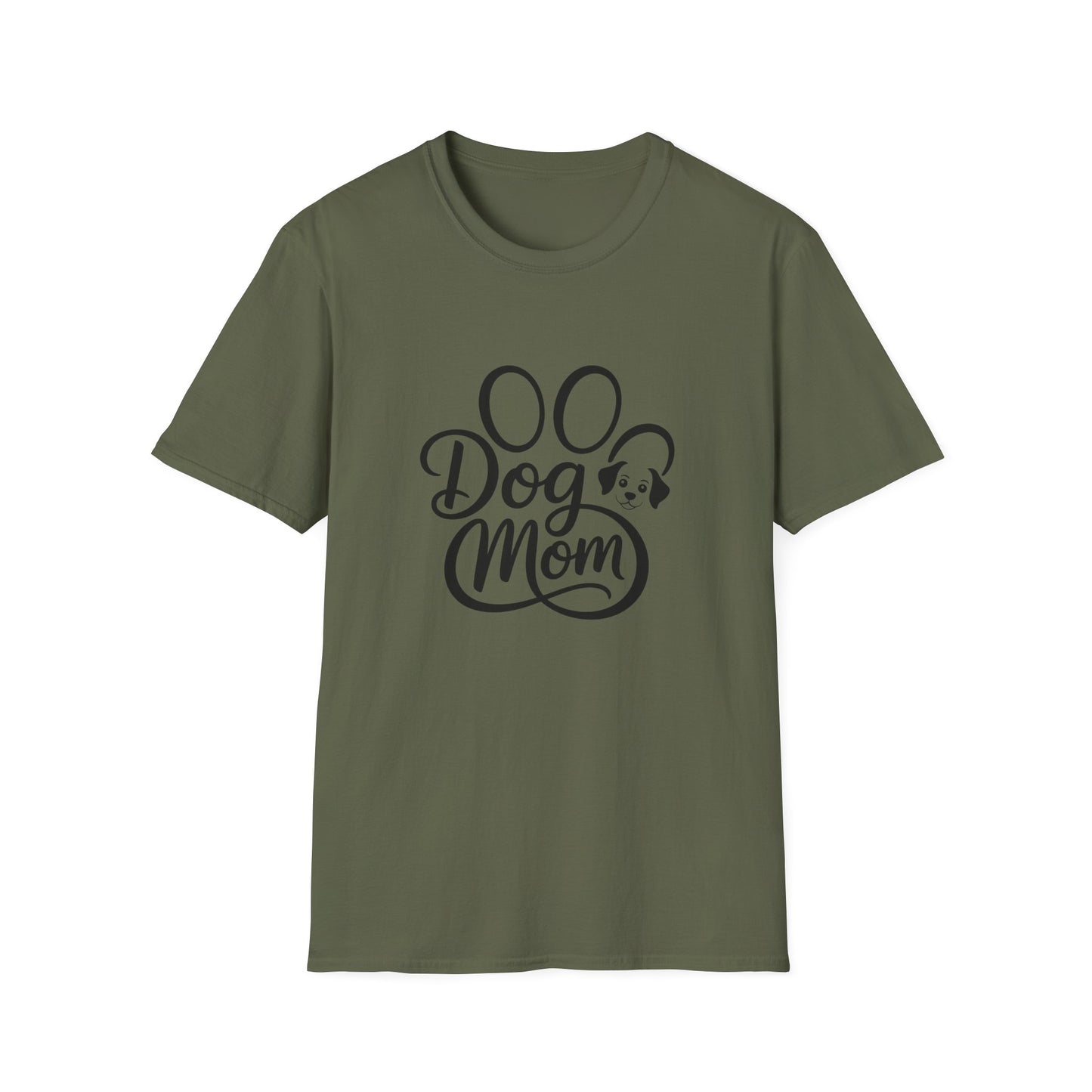 Dog Mom Paw Print Tee