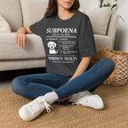 The Subpoena Tee