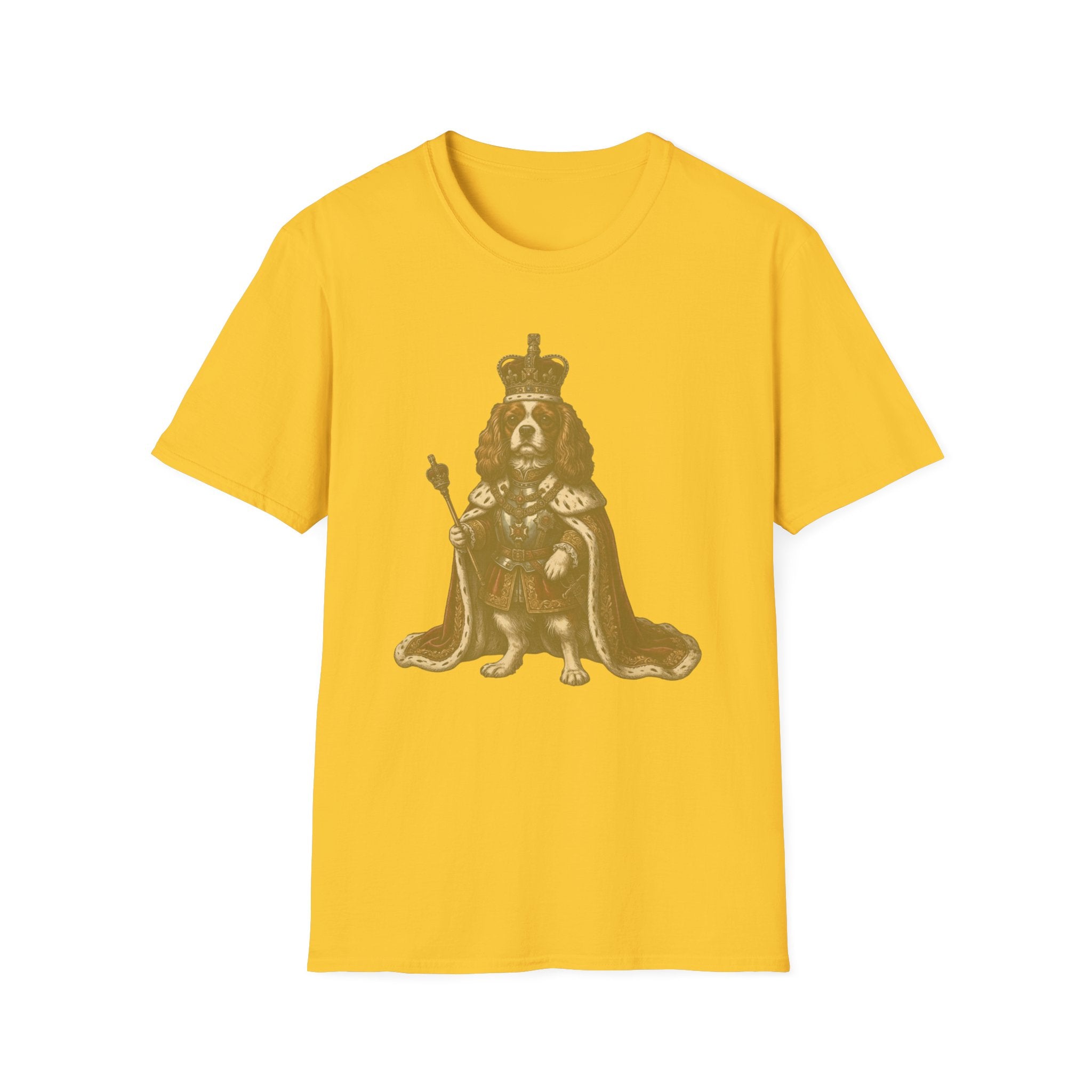 Cavalier King Charles Dressed As A King Tee