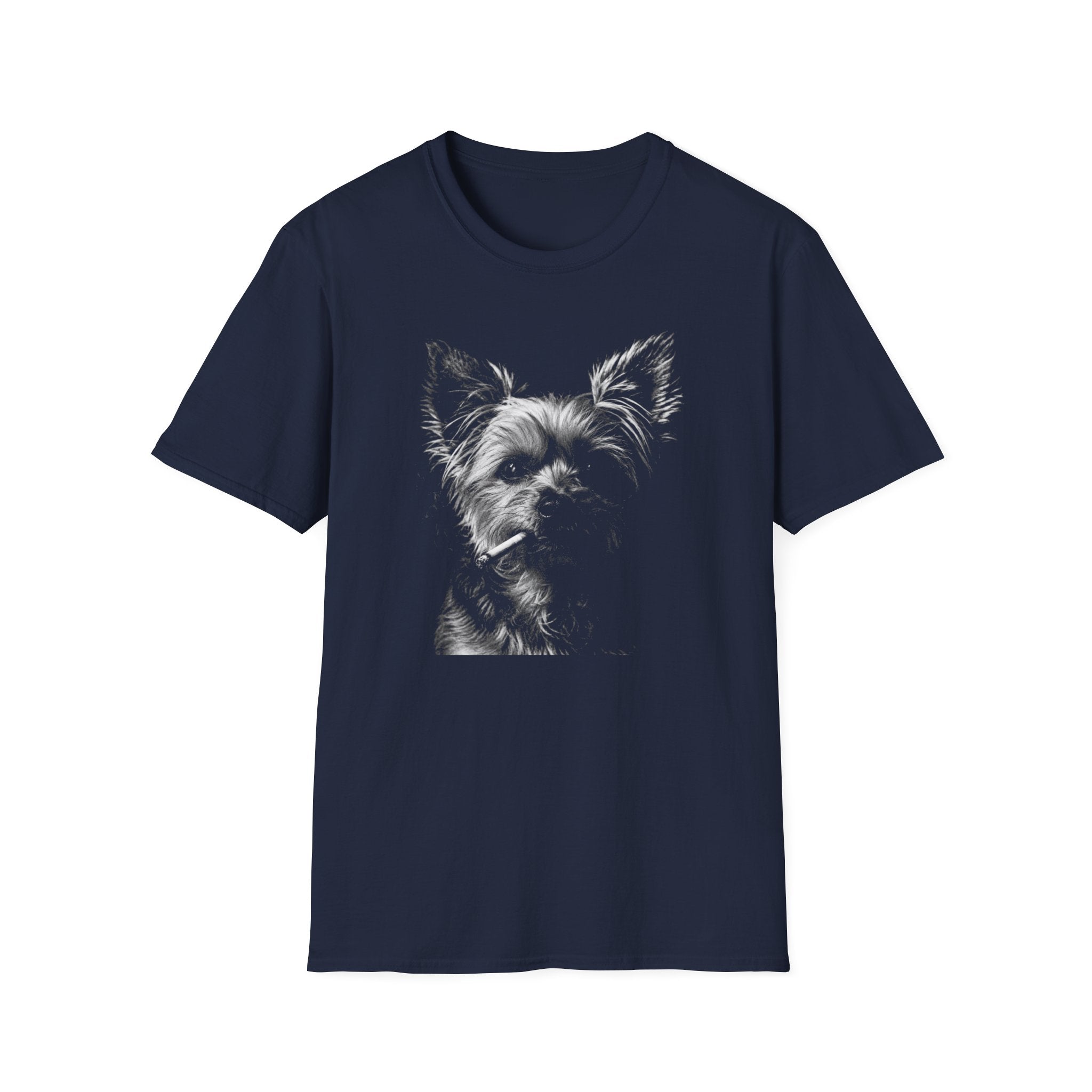 Yorkie Smoking Cigarette Tee