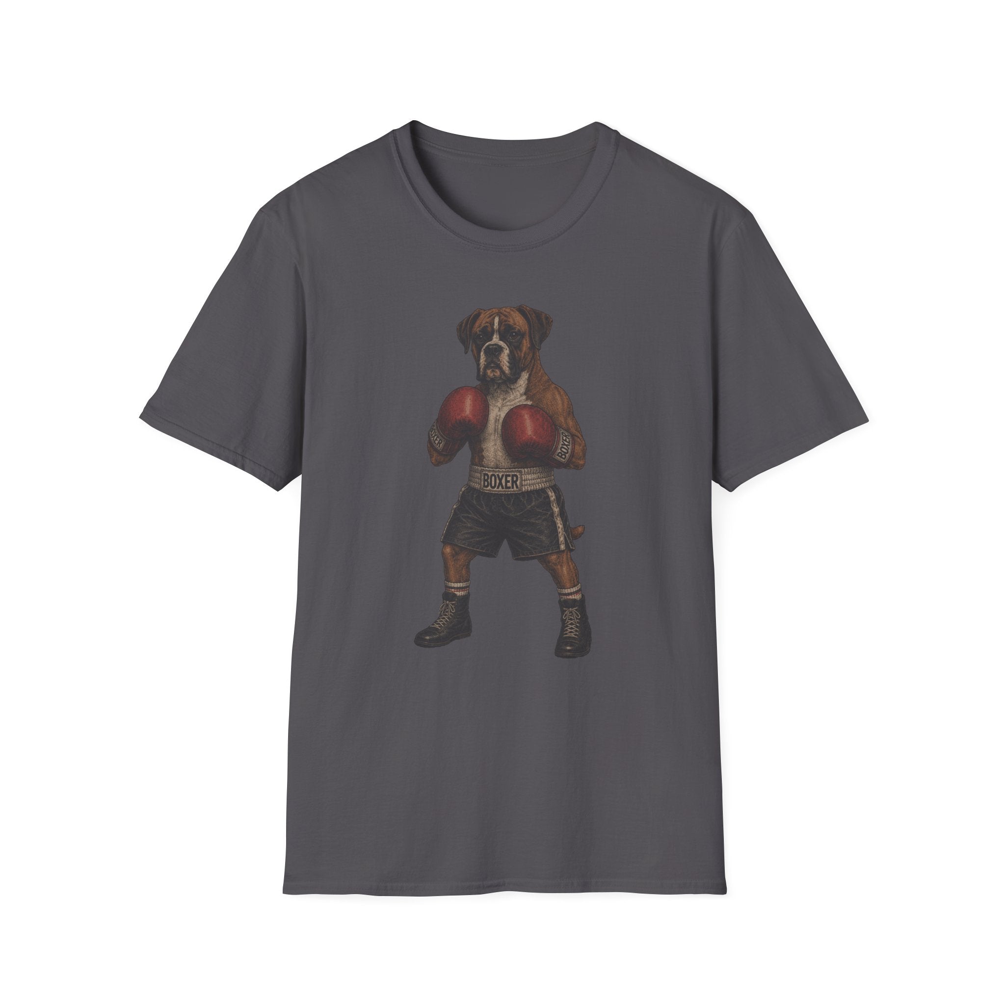 Boxer Dog Dressed As A Boxer Tee