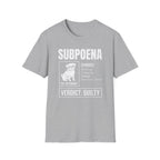 Court Order Subpoena Tee