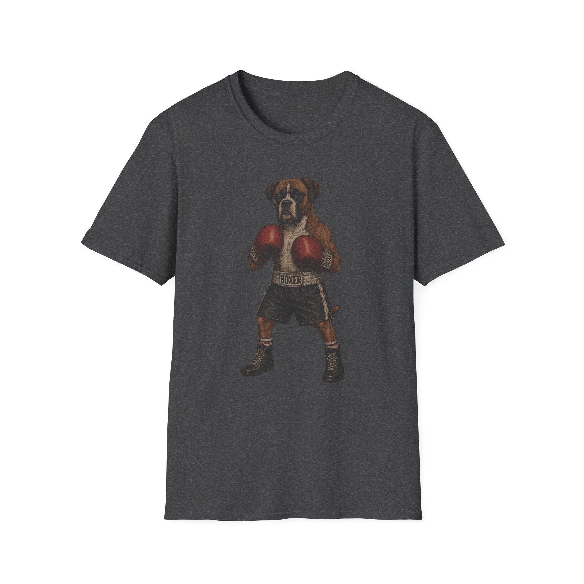 Boxer Dog Dressed As A Boxer Tee