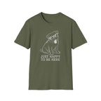 Pug Just Happy To Be Here Tee