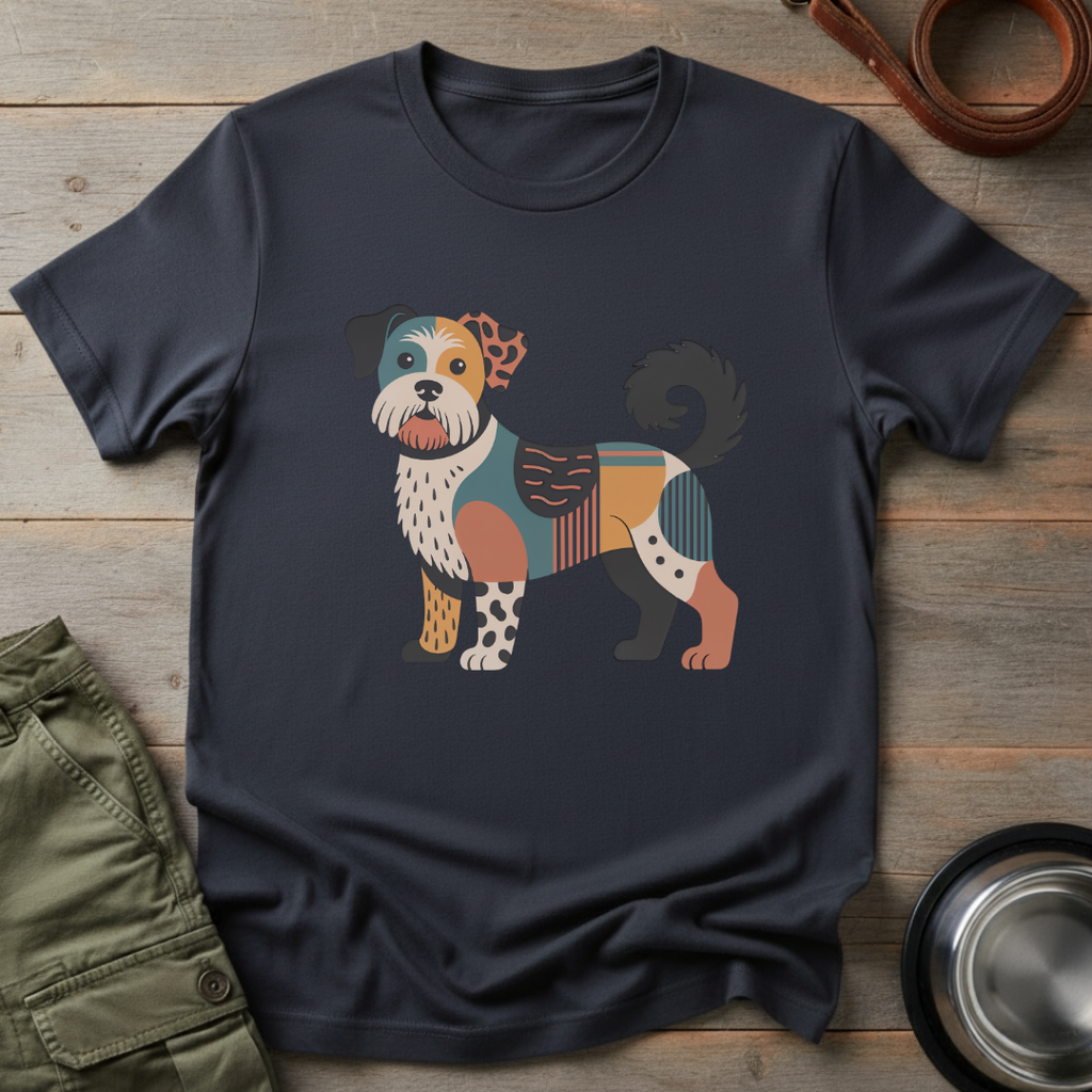 Abstract Mutt Magic Tee