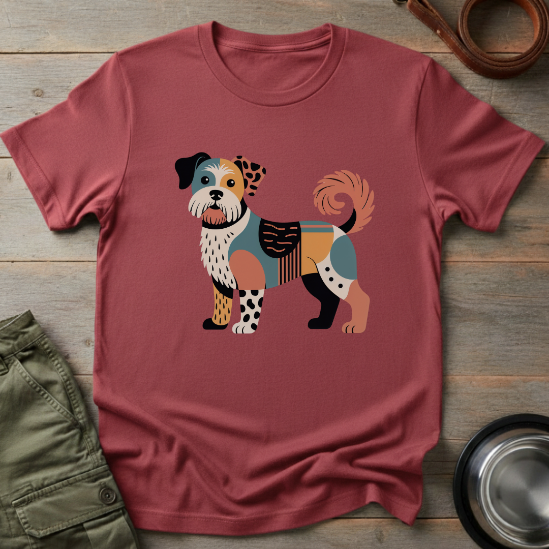 Abstract Mutt Magic Tee