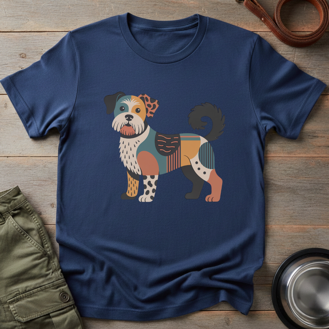 Abstract Mutt Magic Tee