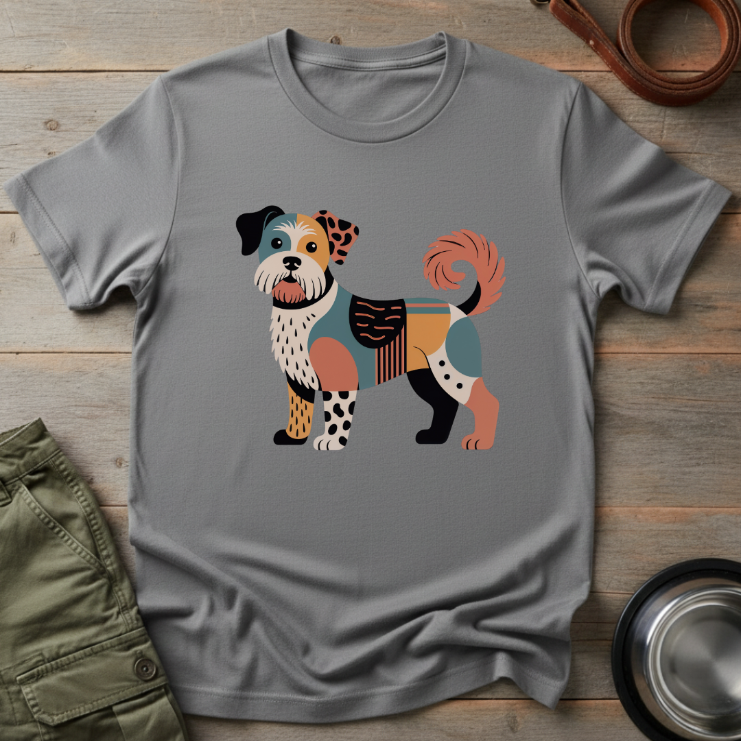 Abstract Mutt Magic Tee