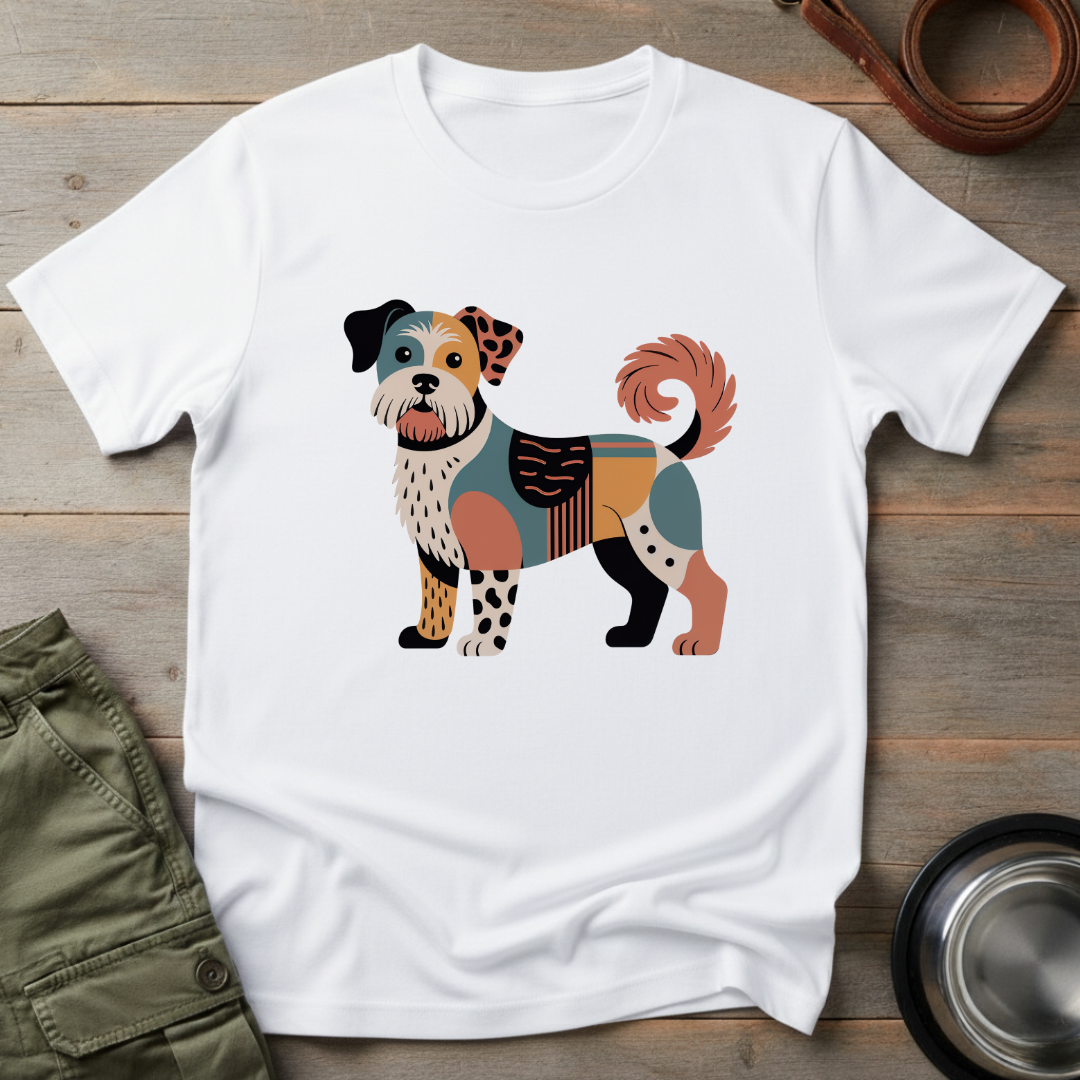 Abstract Mutt Magic Tee