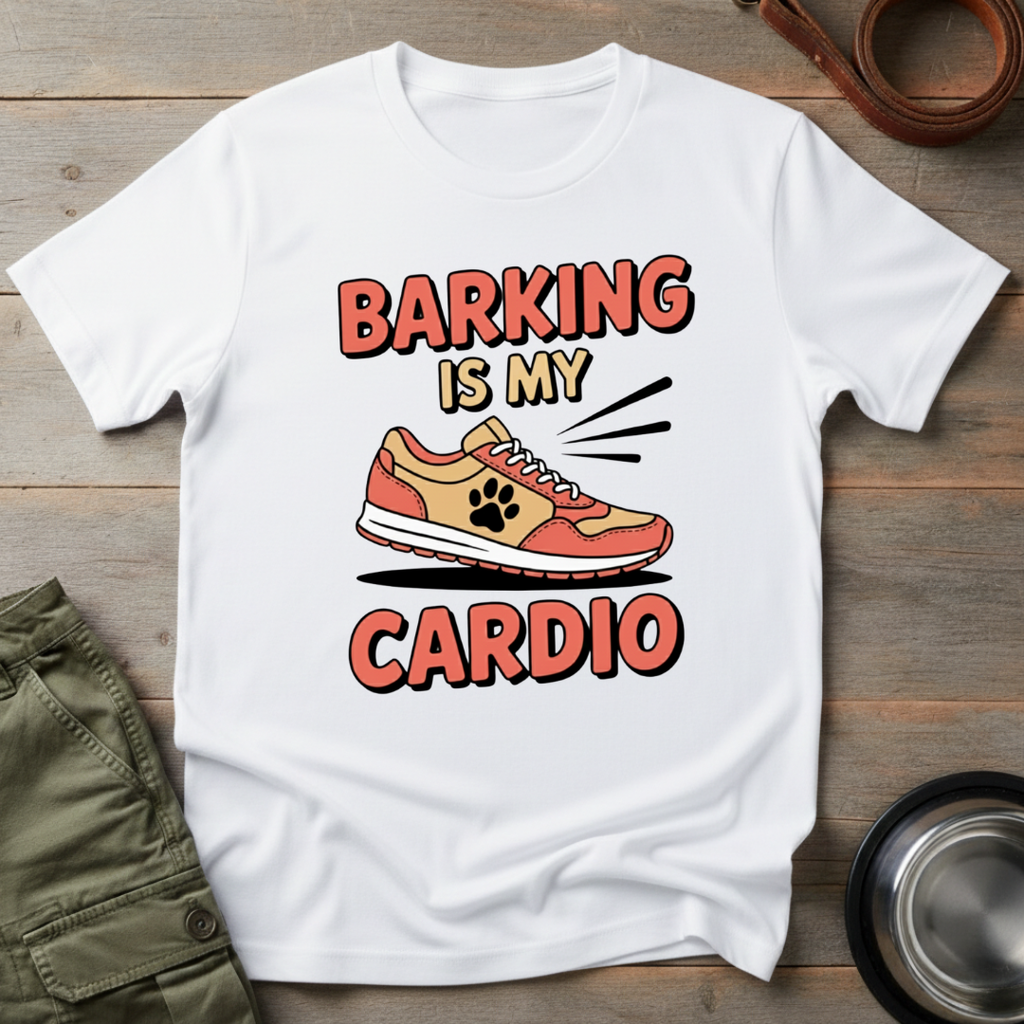 Barking Is My Cardio Tee