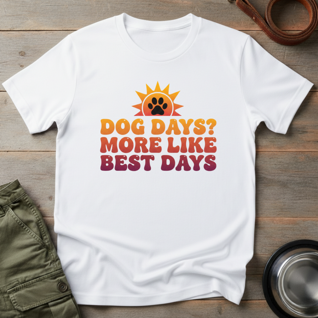Best Days Are Dog Days Tee