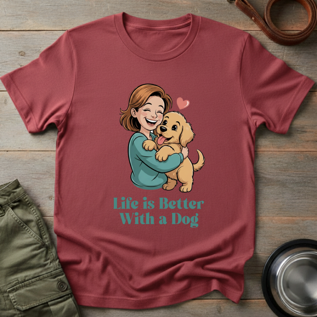 Better With A Dog Tee