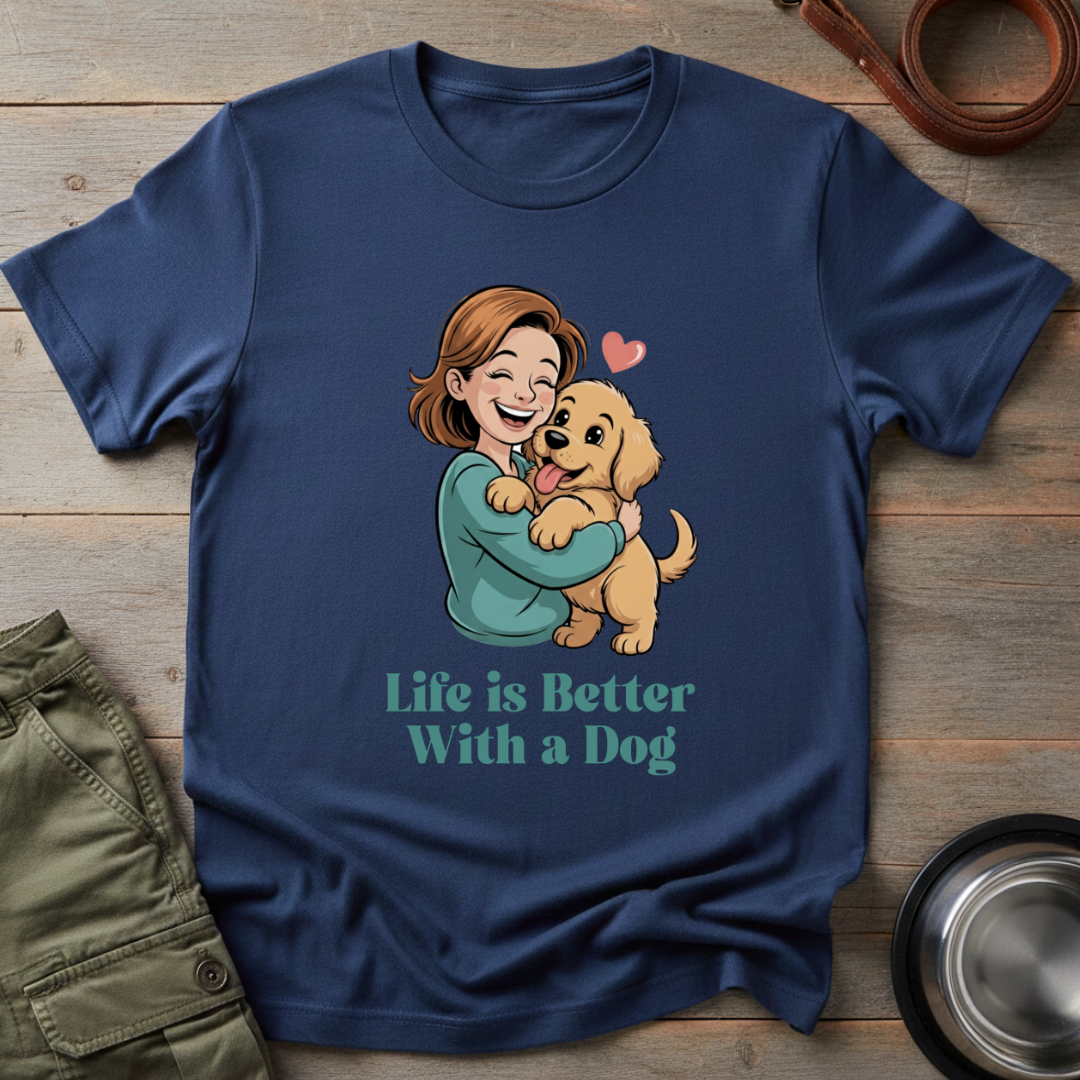 Better With A Dog Tee