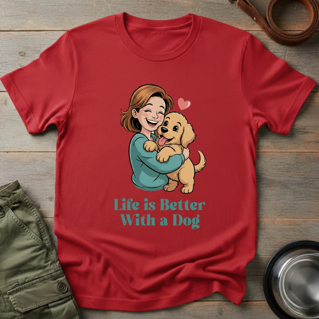 Better With A Dog Tee