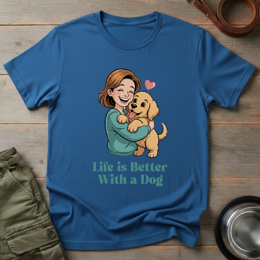 Better With A Dog Tee