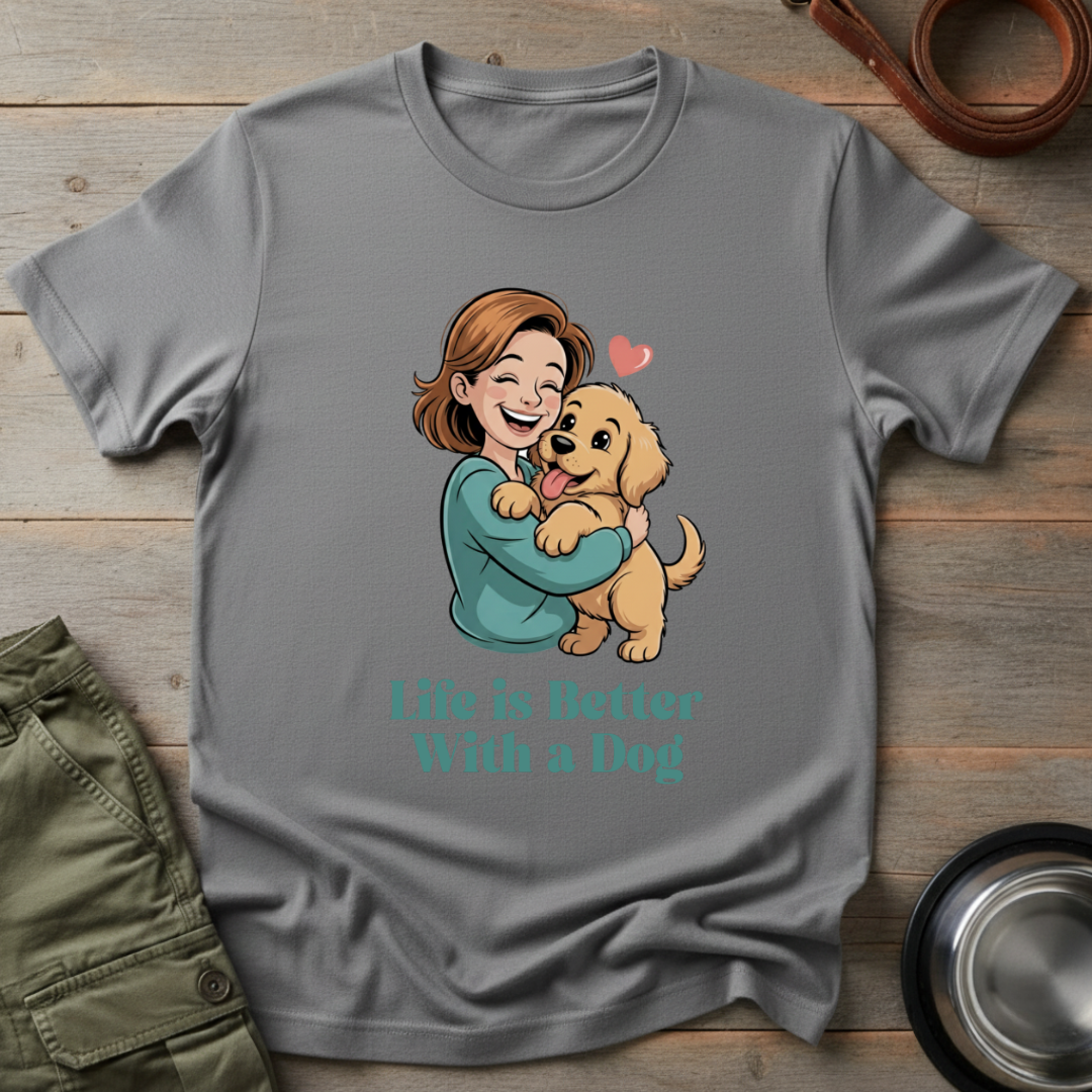 Better With A Dog Tee