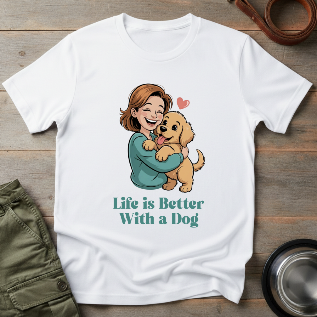 Better With A Dog Tee